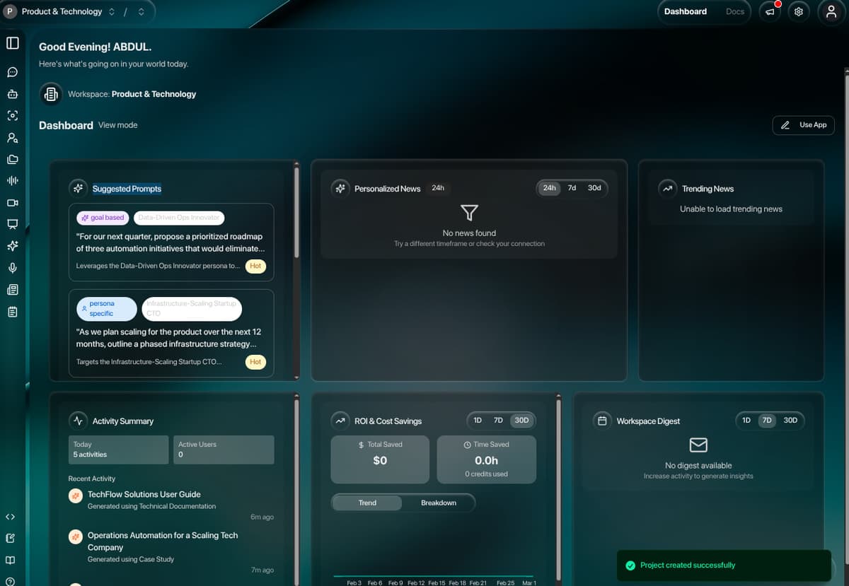 Mavera Platform screenshot 3