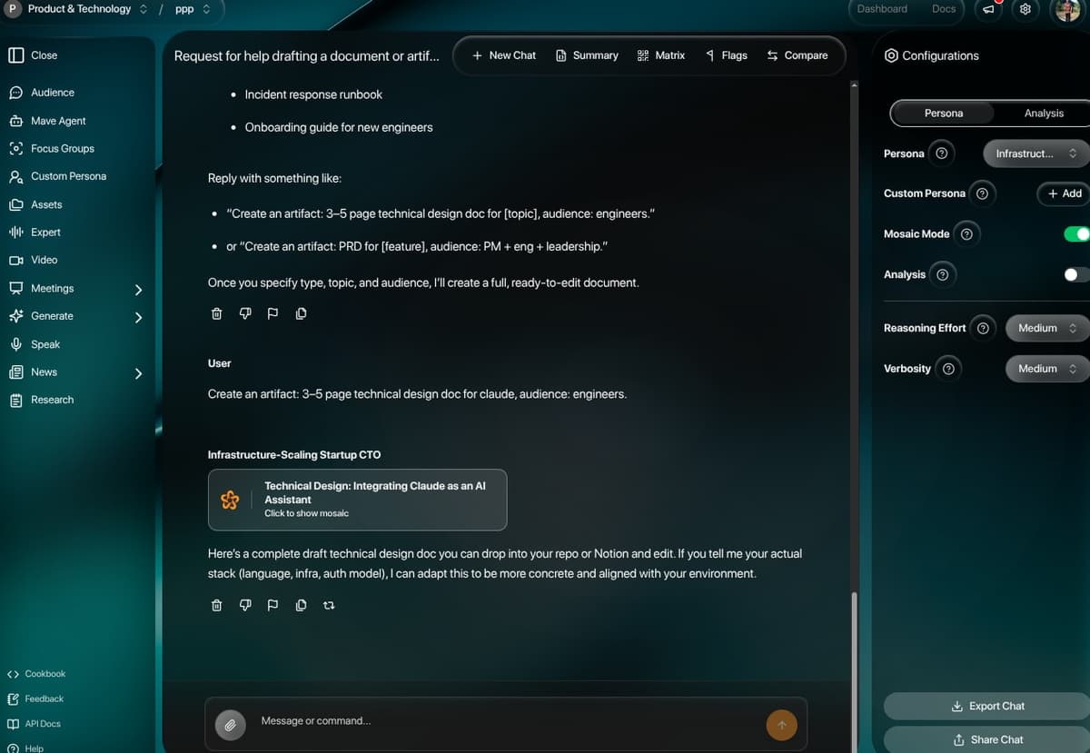Mavera Platform screenshot 8