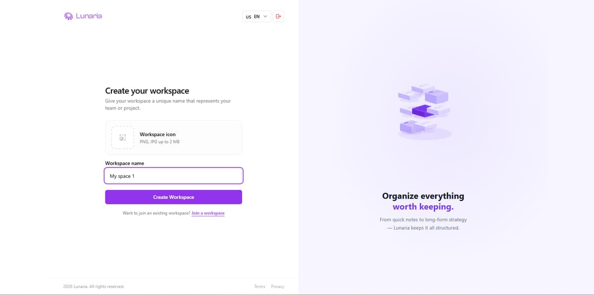Lunaria screenshot 2