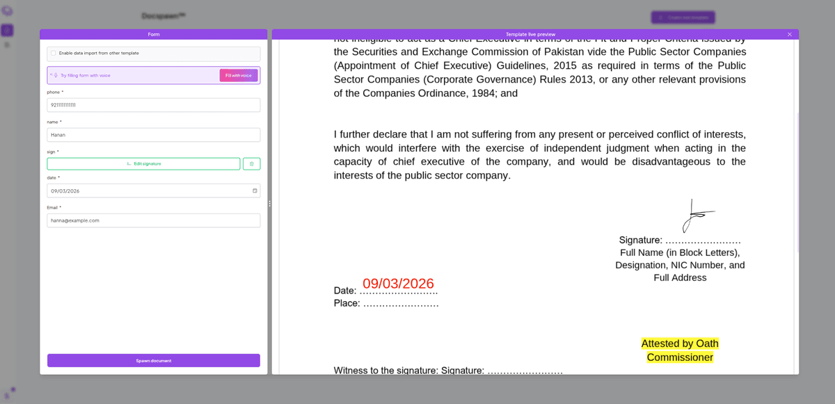 Document Automation & Data Processing SaaS
