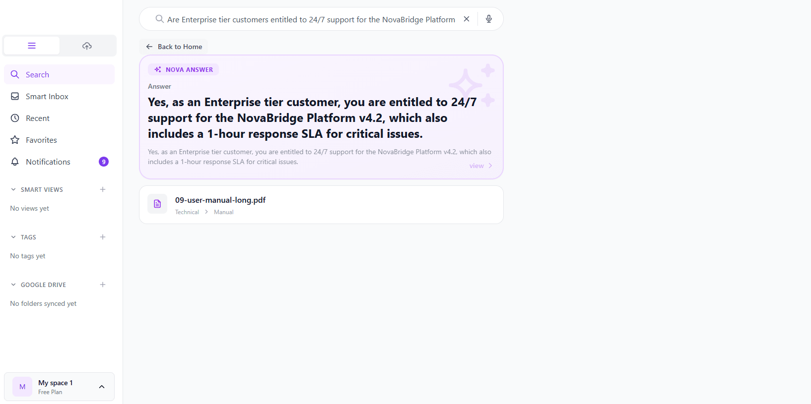 AI Document Intelligence Platform screenshot 2